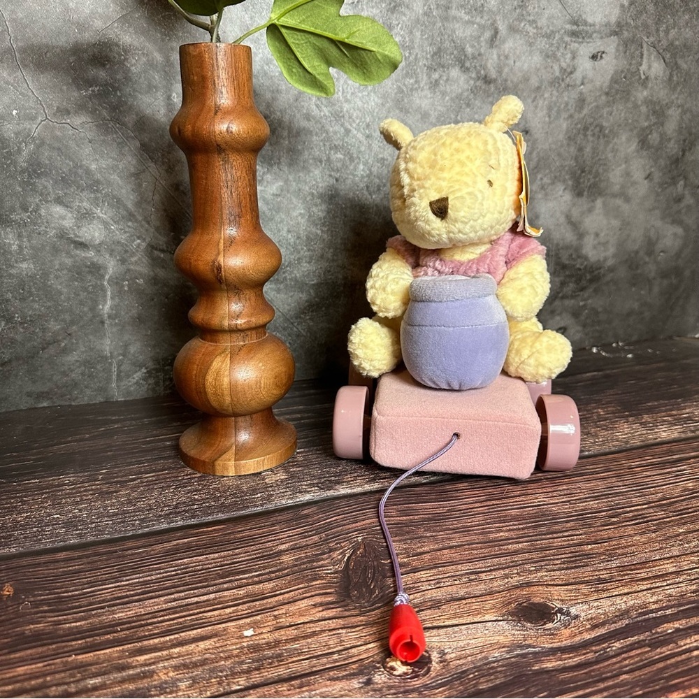 Disney Baby Classic Winnie the Pooh Pull Along Toy Plush Vintage